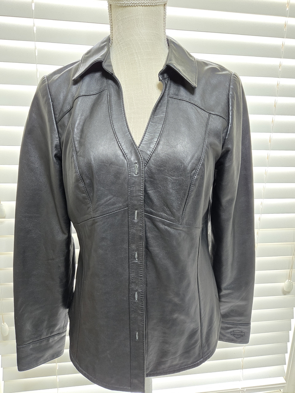 Harley Davidson Womens Button Up Jacket- Size Small